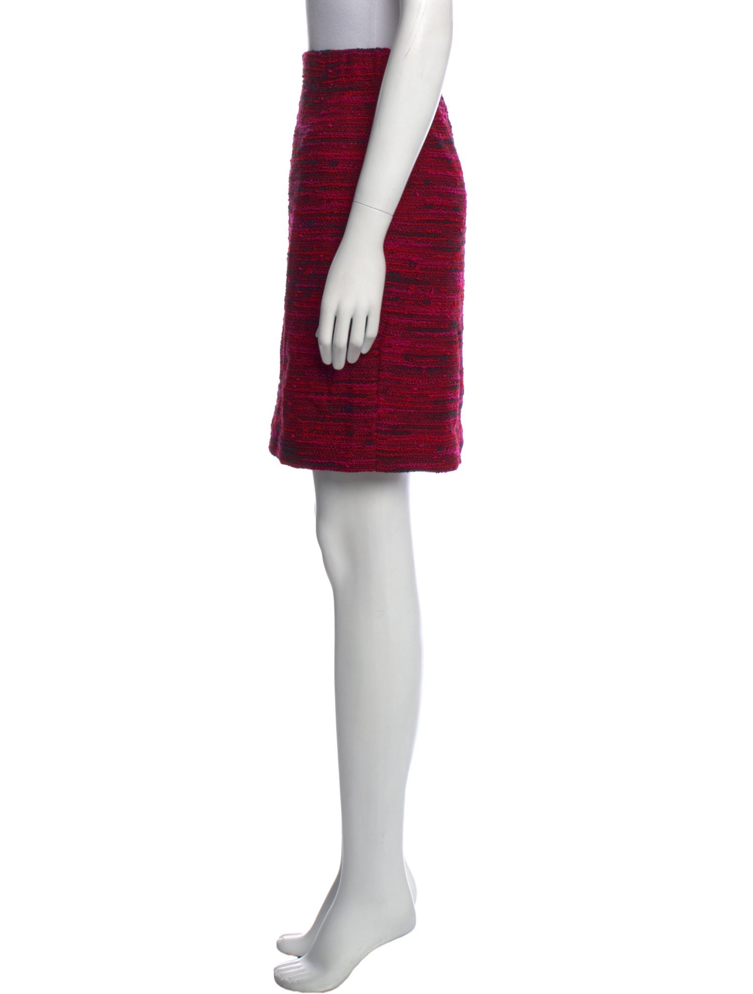 St. John Wool Knee-Length Skirt