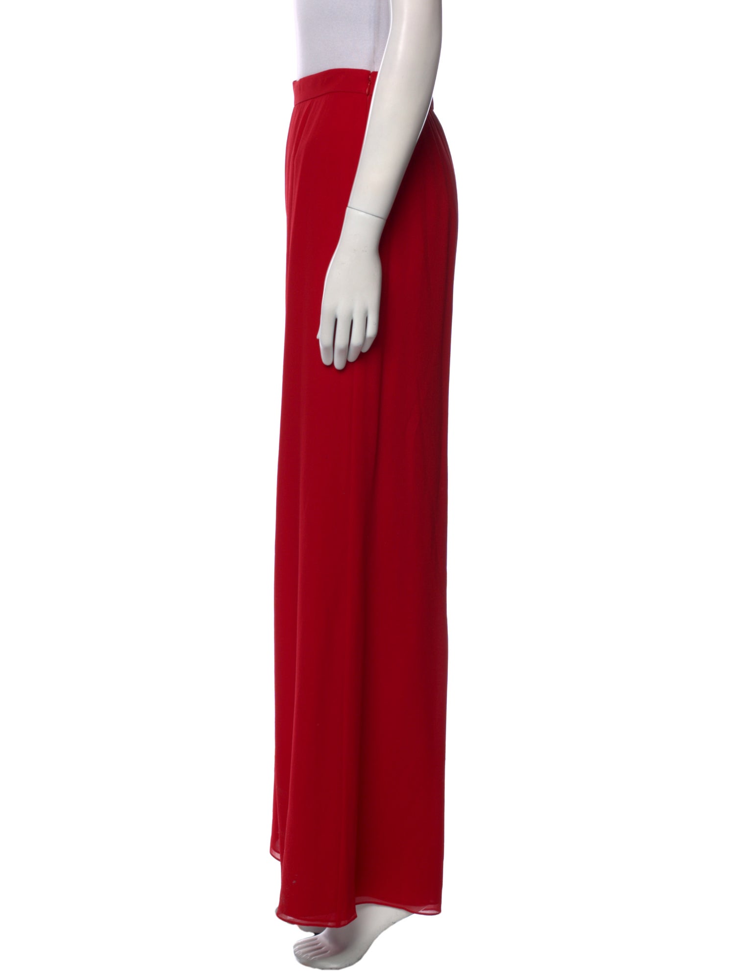 St. John Silk Wide Leg Pants