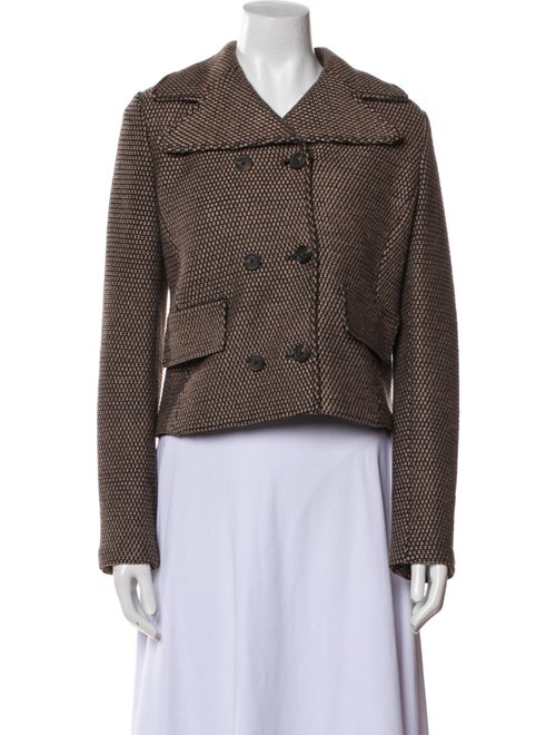 St. John Wool Printed Jacket