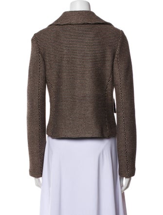 St. John Wool Printed Jacket