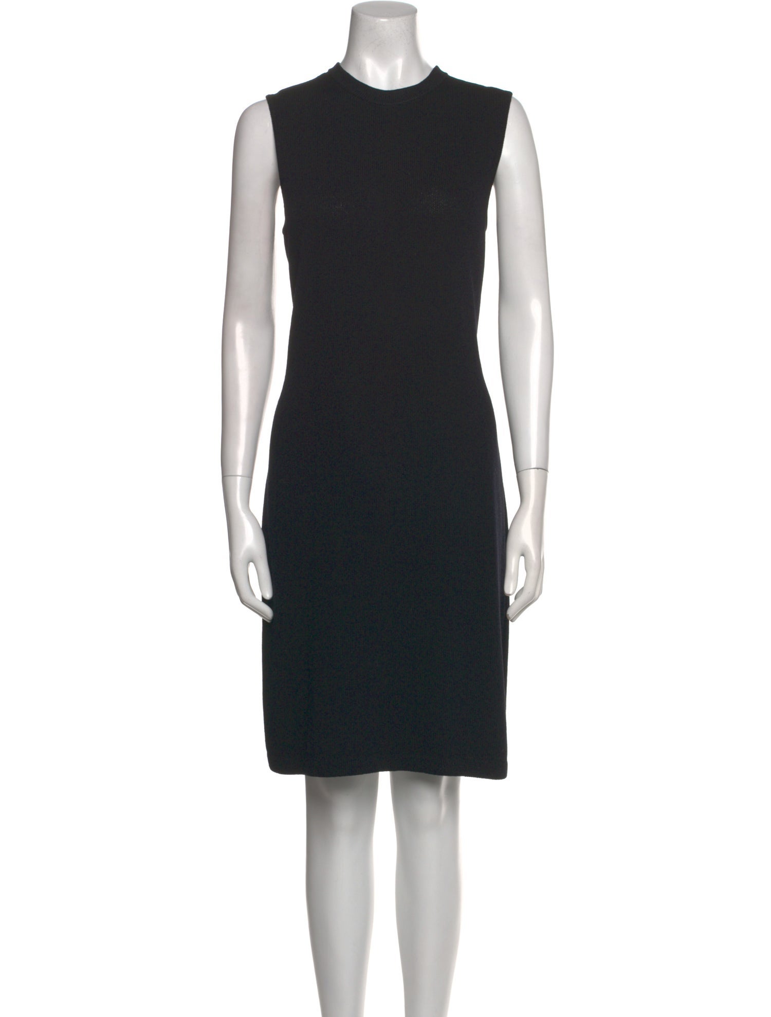 St. John Crew Neck Long Dress