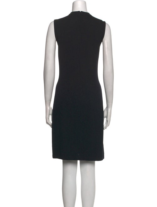 St. John Crew Neck Long Dress