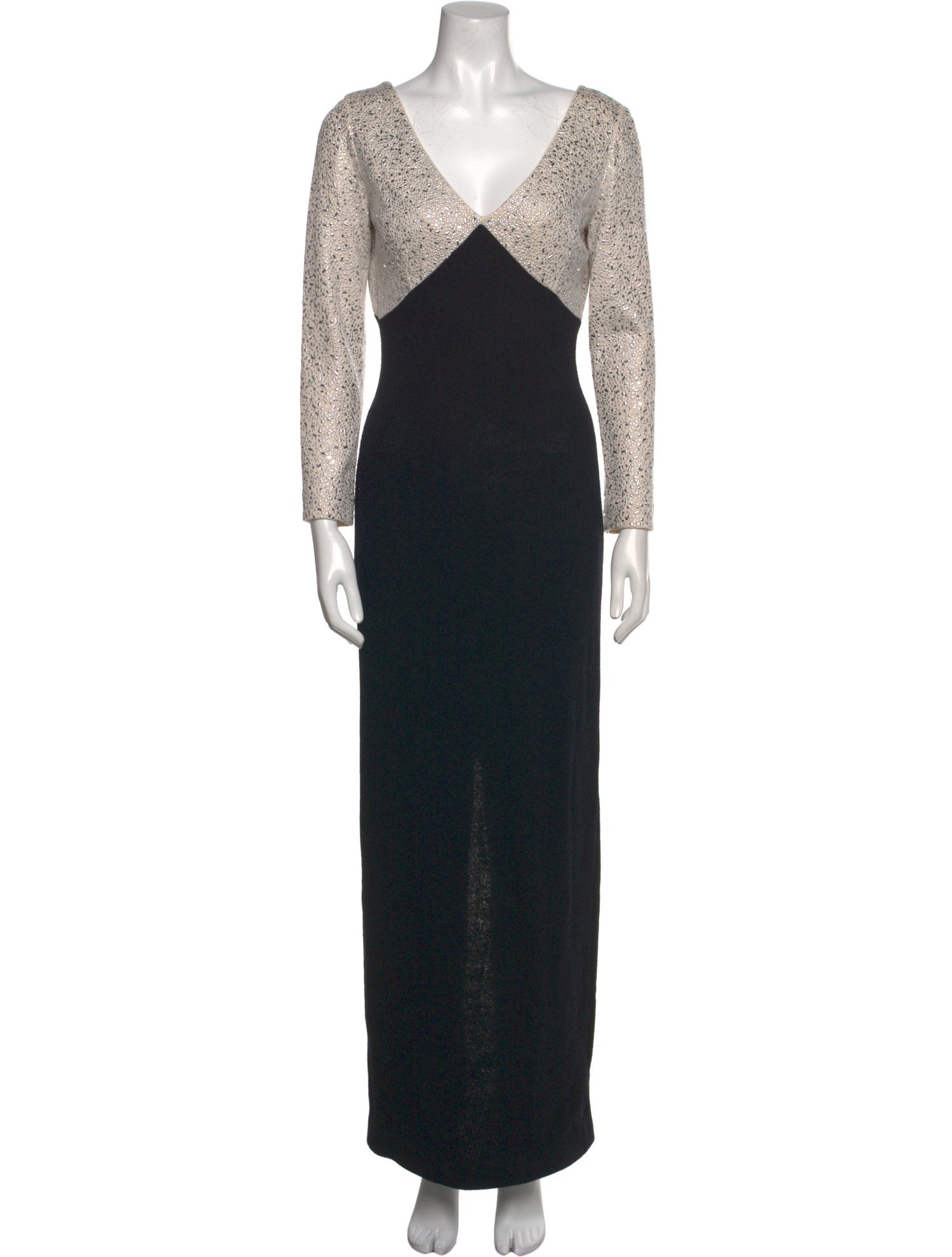 St. John Wool Long Dress
