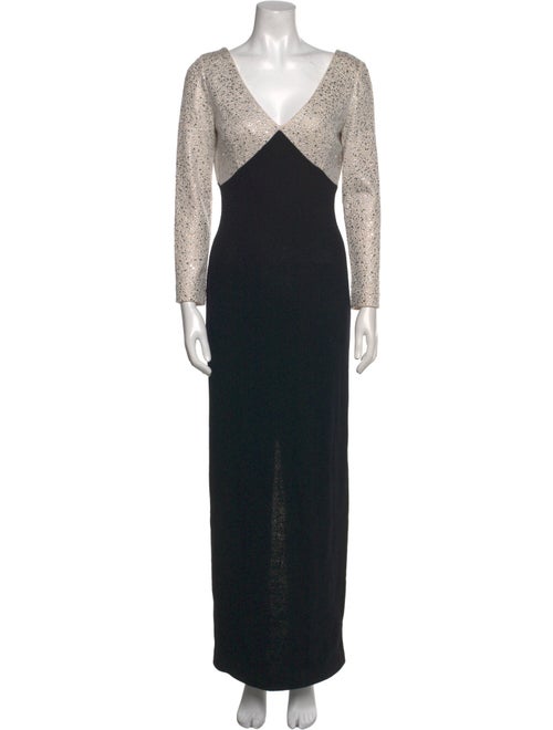 St. John Wool Long Dress