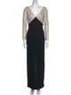 St. John Wool Long Dress