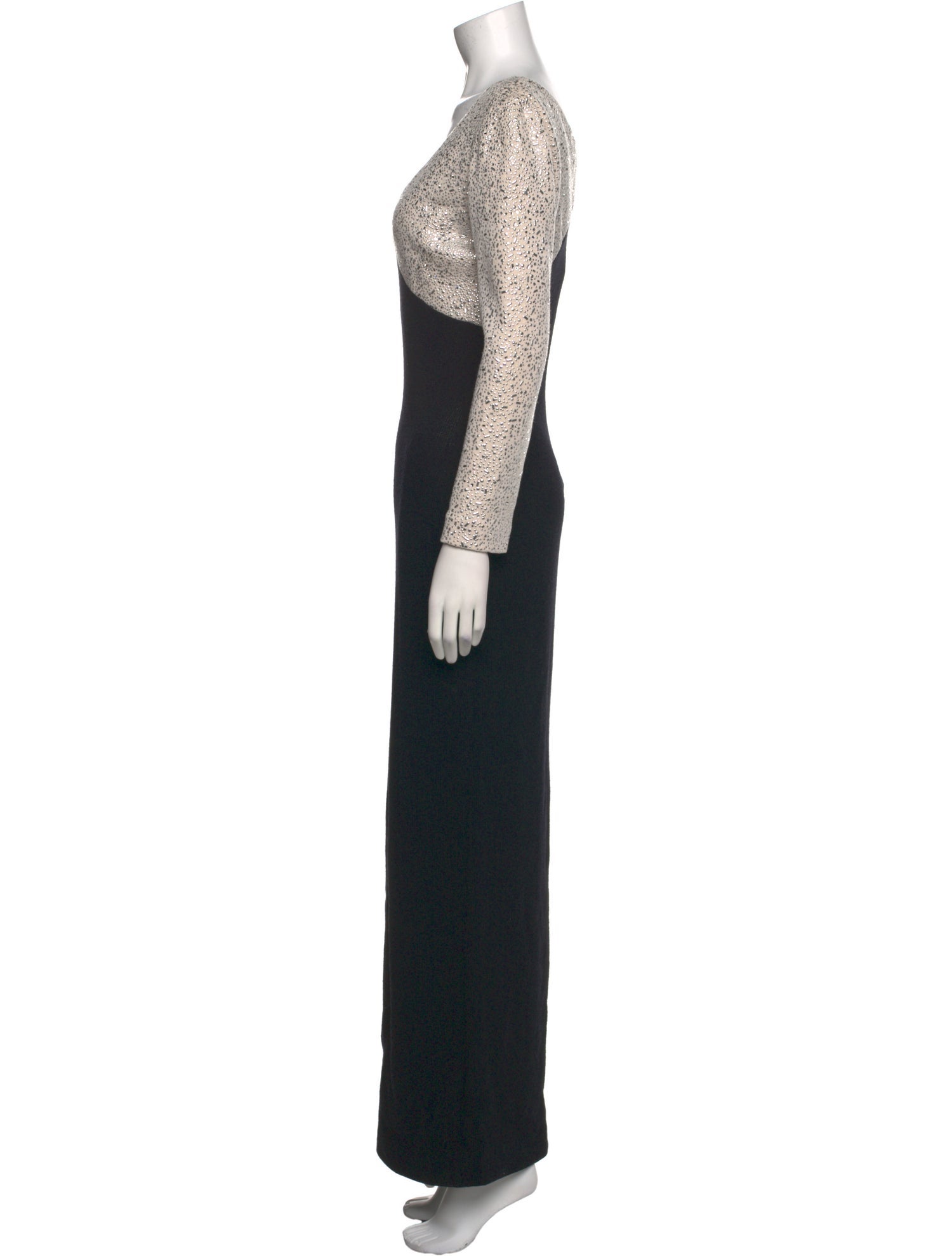St. John Wool Long Dress