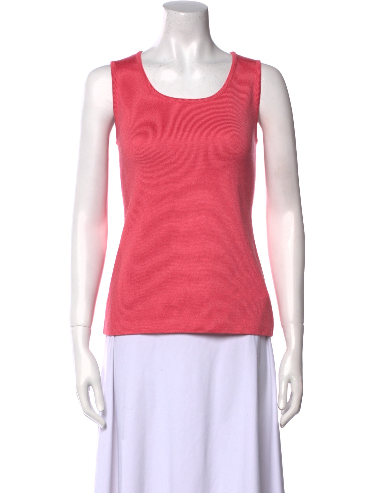 St. John Scoop Neck Sleeveless Top w/ Tags