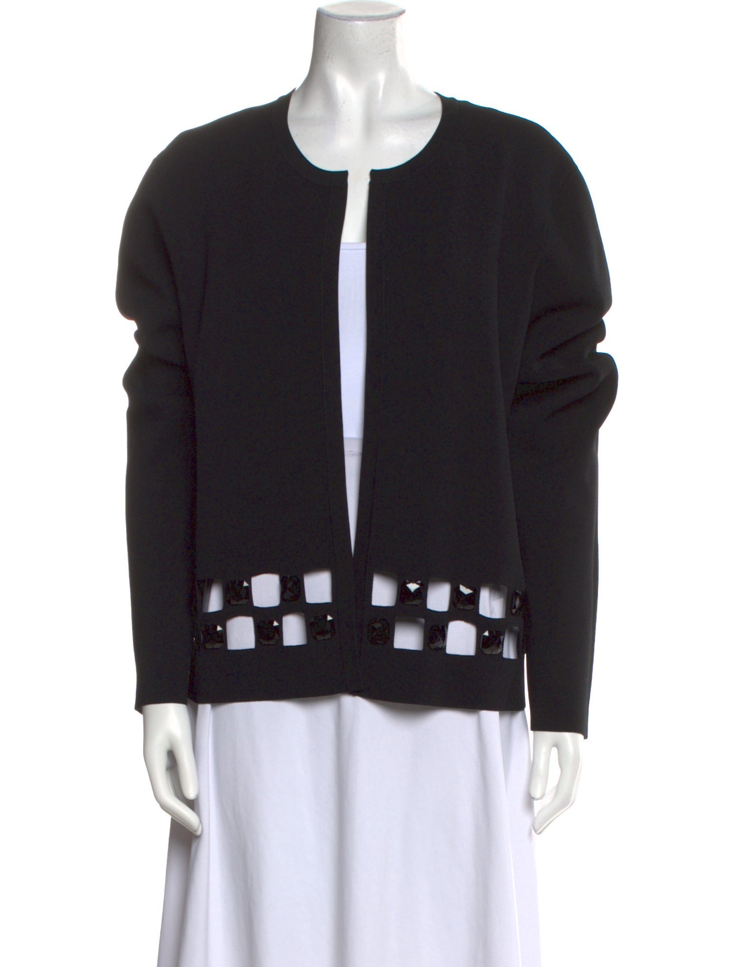 St. John Wool Scoop Neck Sweater