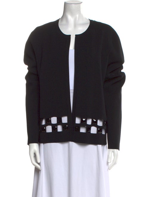 St. John Wool Scoop Neck Sweater