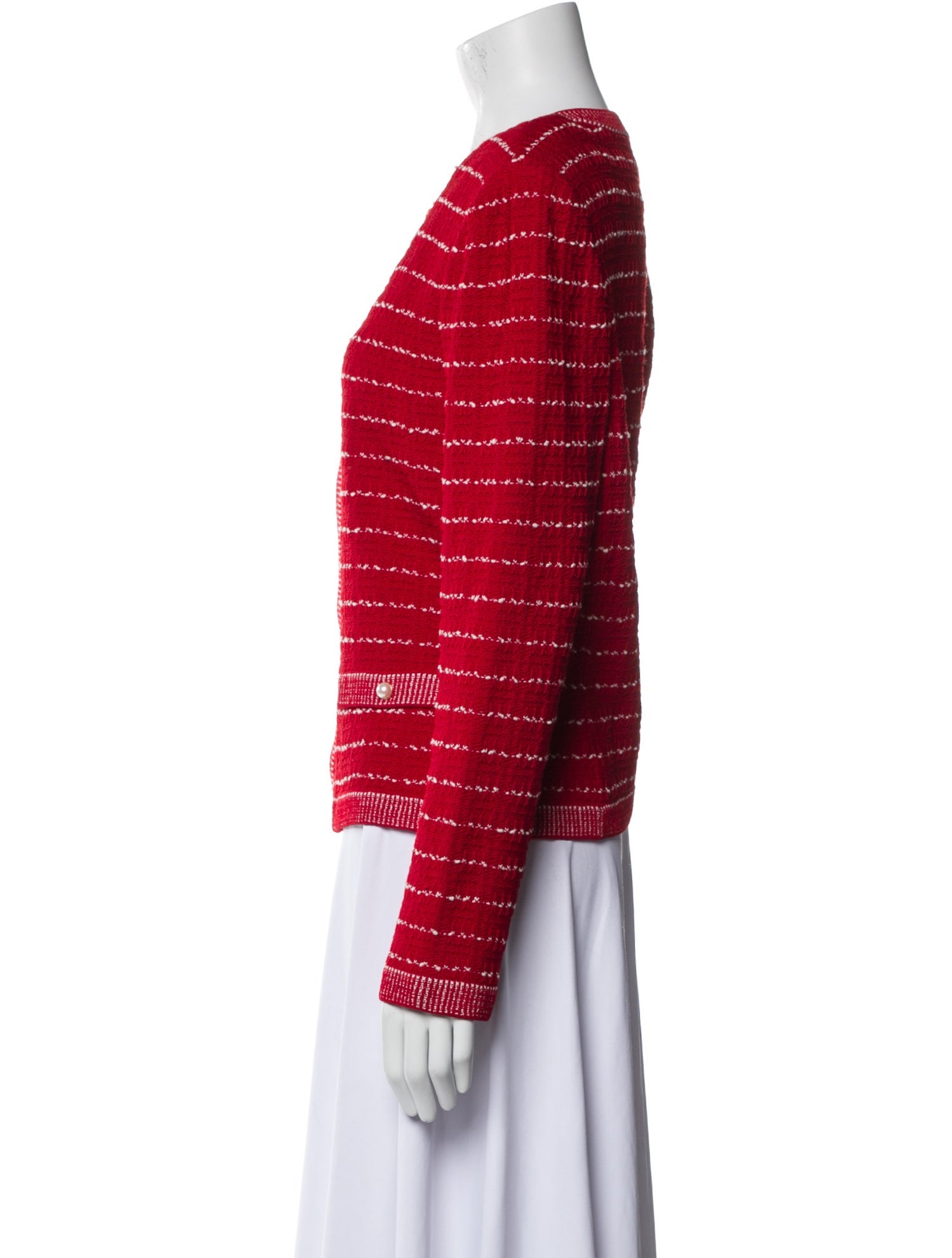 St. John Collection Tweed Pattern Evening Jacket