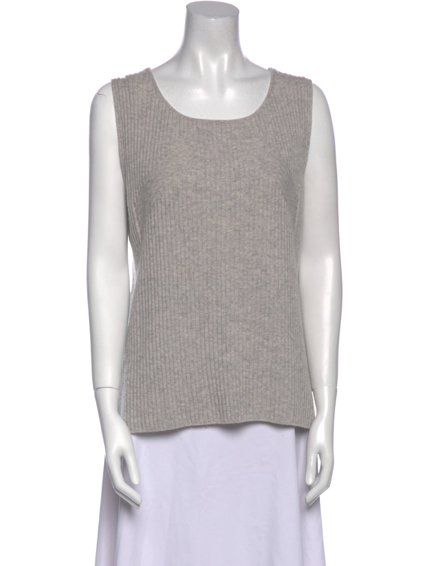St. John Cashmere Scoop Neck Sweater