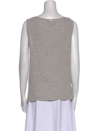 St. John Cashmere Scoop Neck Sweater