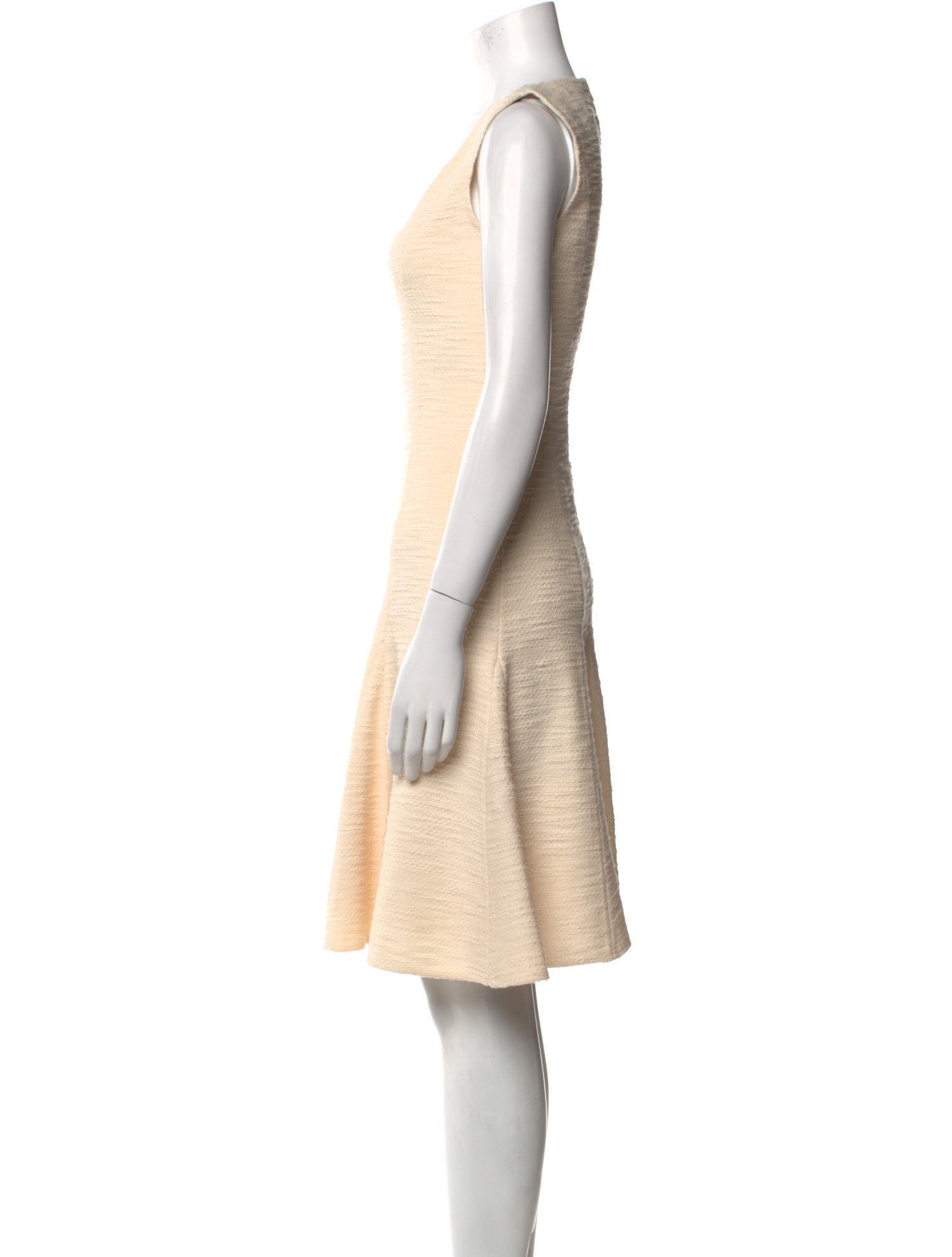 St. John Wool Knee-Length Dress