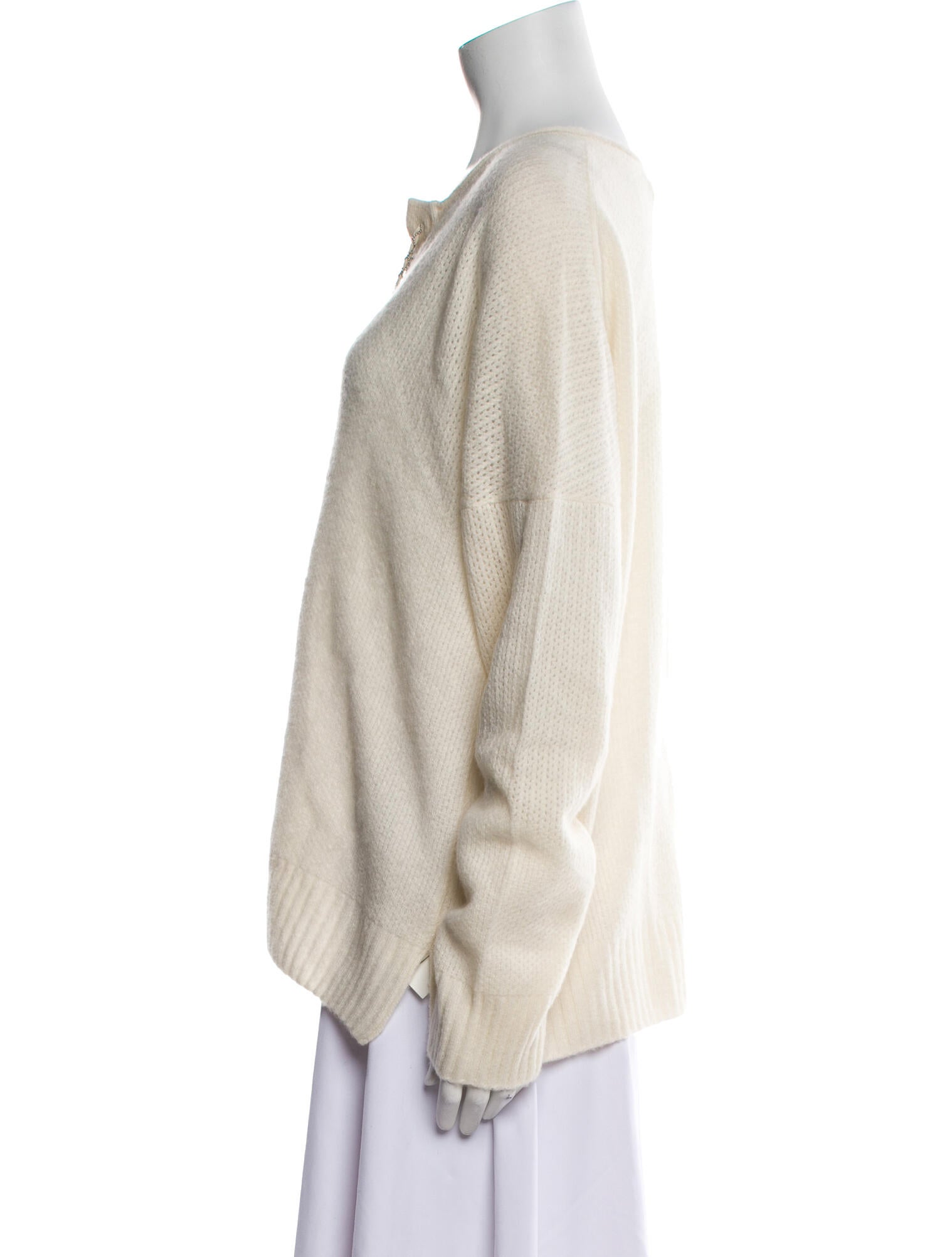 St. John Cashmere V-Neck Sweater w/ Tags
