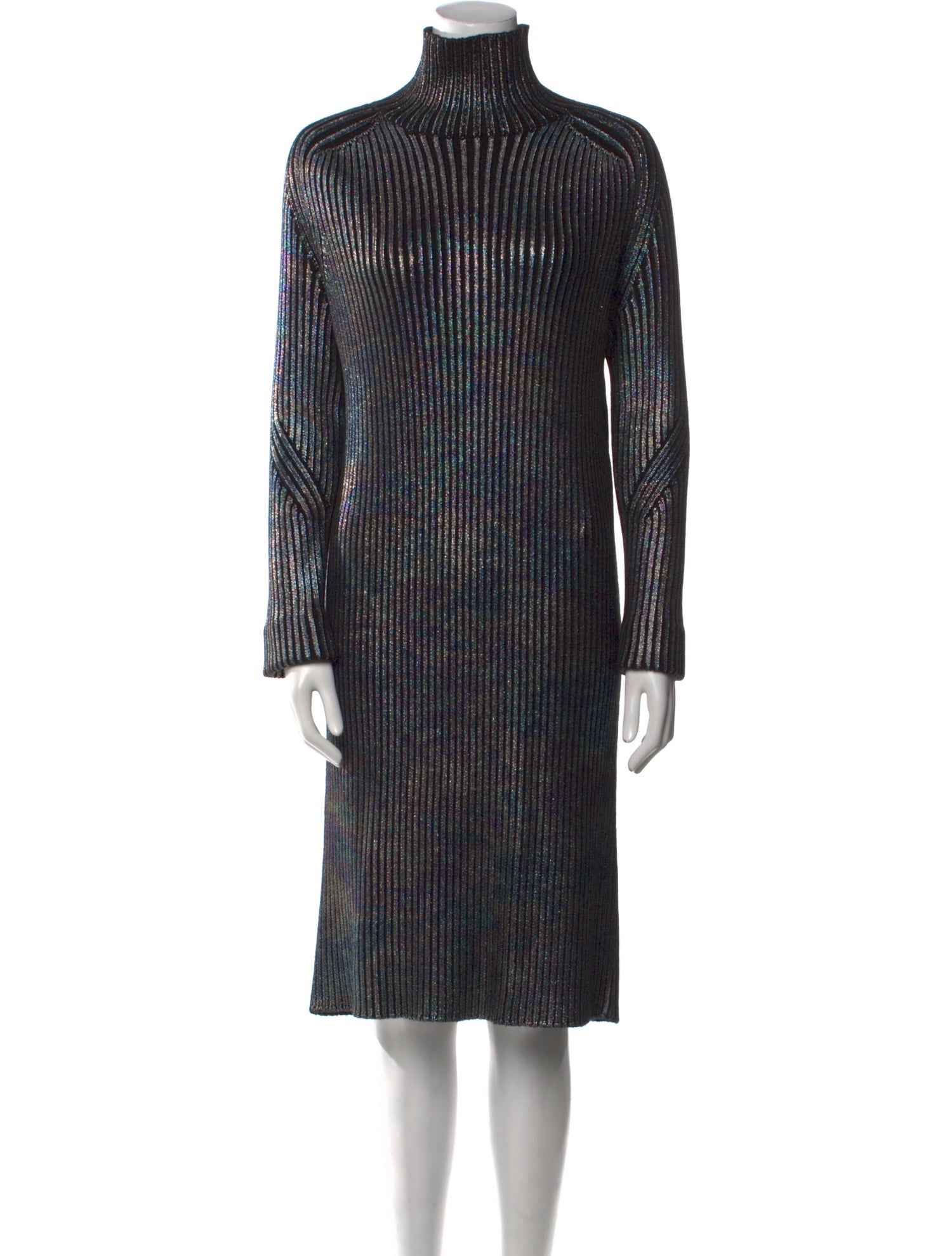 St. John Wool Knee-Length Dress