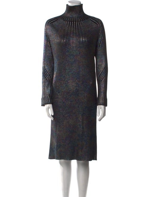 St. John Wool Knee-Length Dress