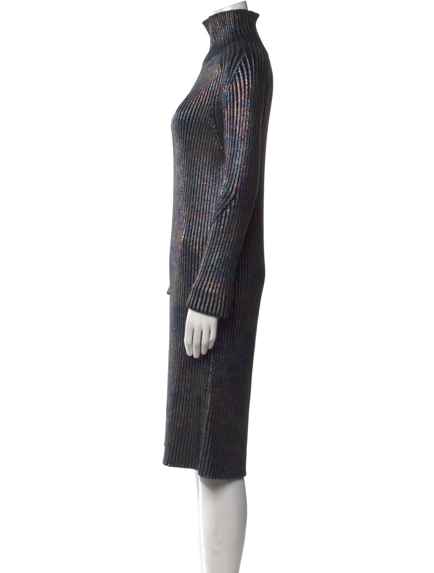 St. John Wool Knee-Length Dress