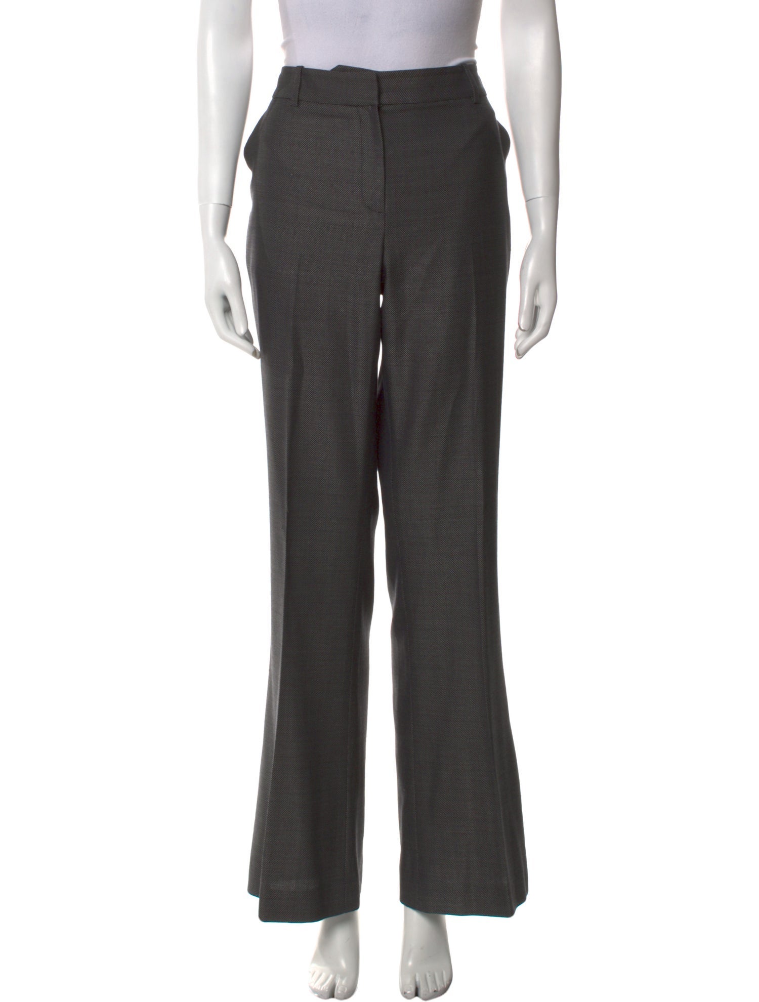 St. John Wool Wide Leg Pants