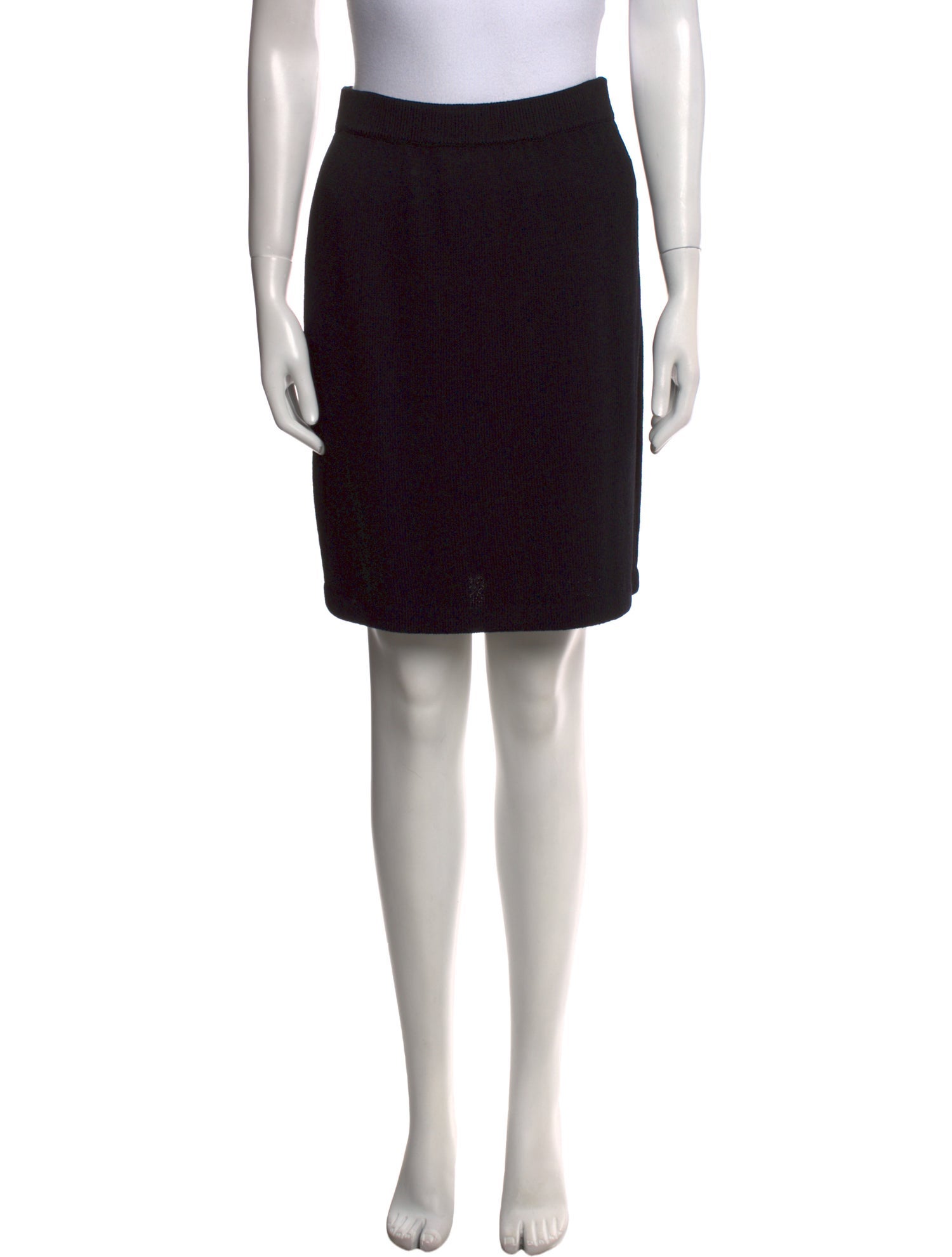 St. John Wool Knee-Length Skirt