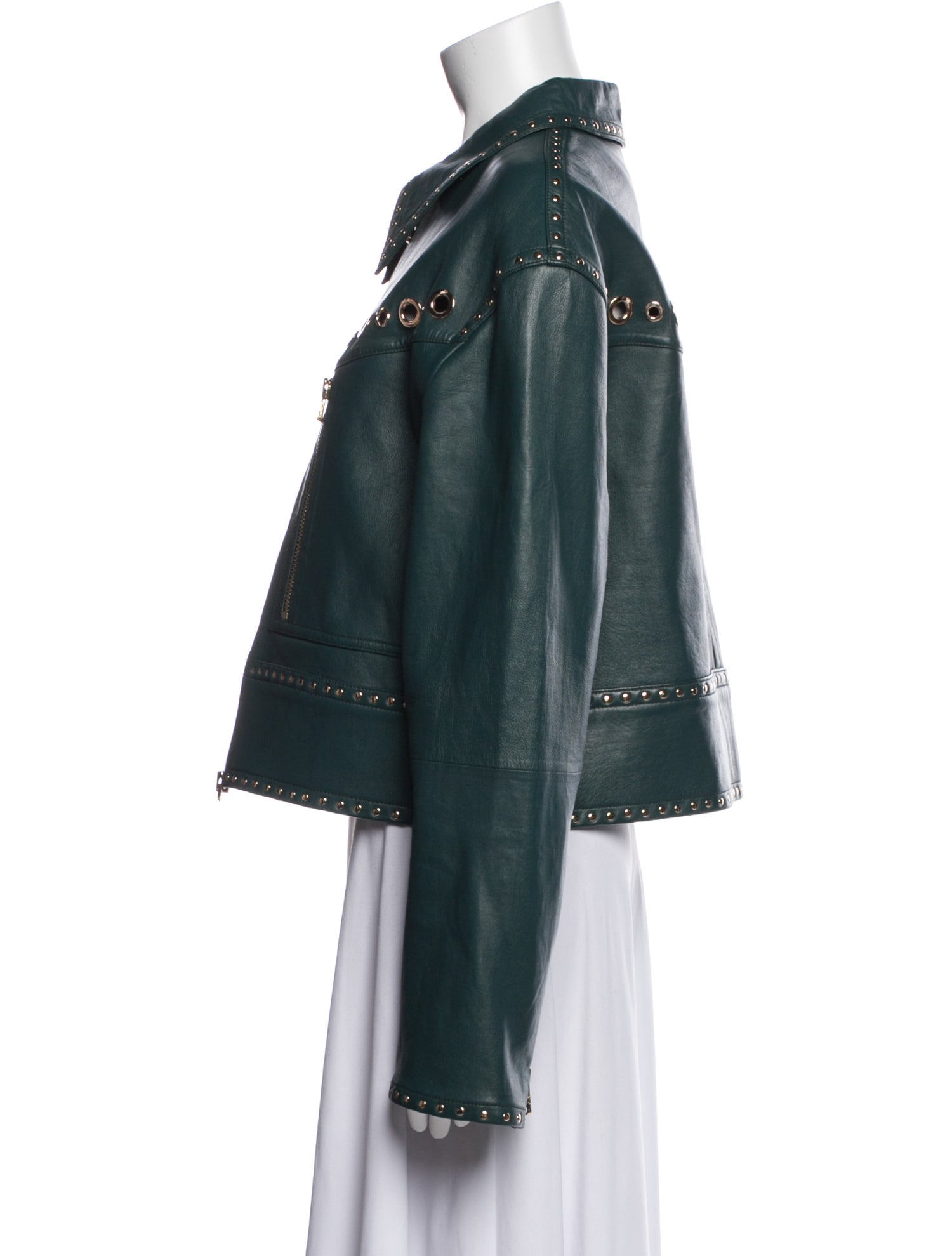 St. John Leather Biker Jacket