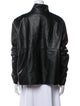 St. John Leather Utility Jacket