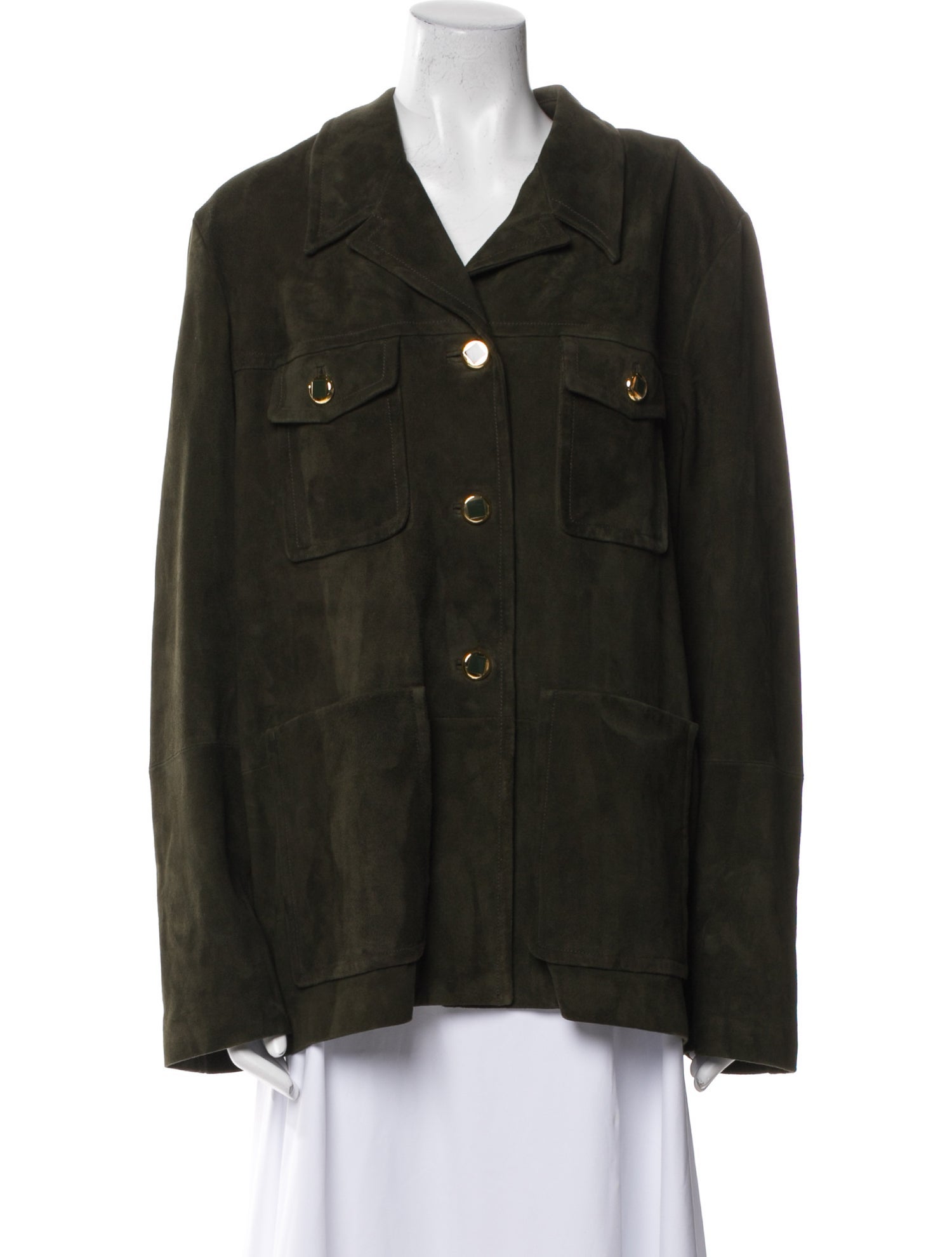 St. John Leather Jacket w/ Tags