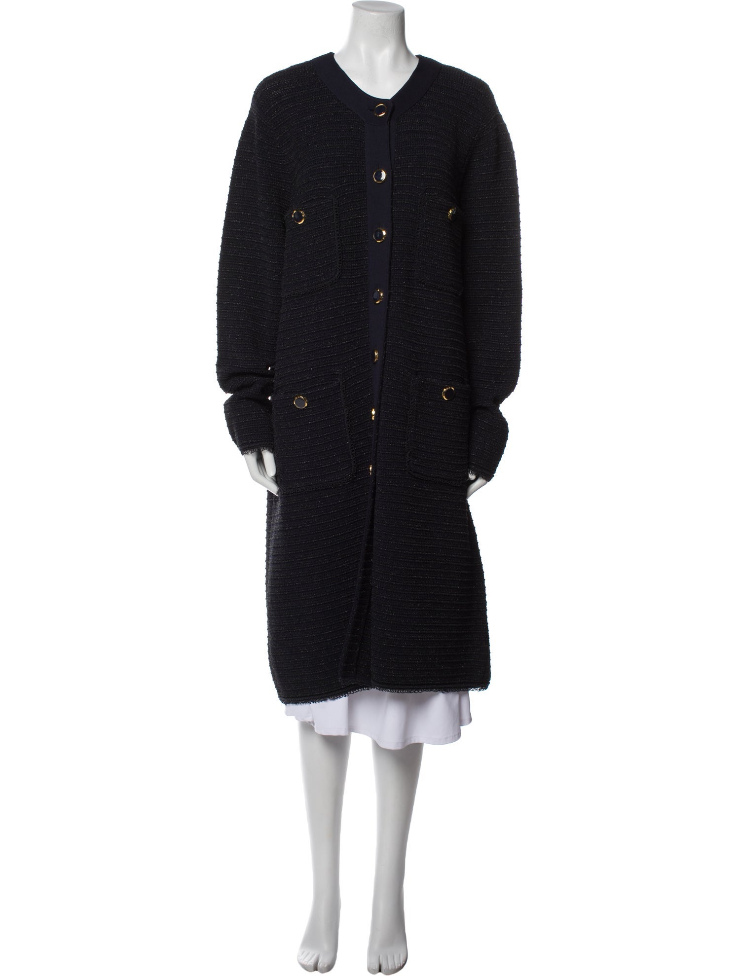 St. John Faux Fur Coat w/ Tags