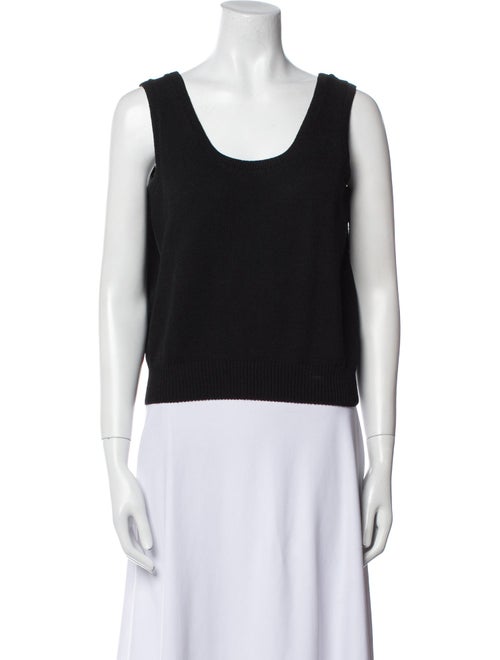 St. John Scoop Neck Sweater