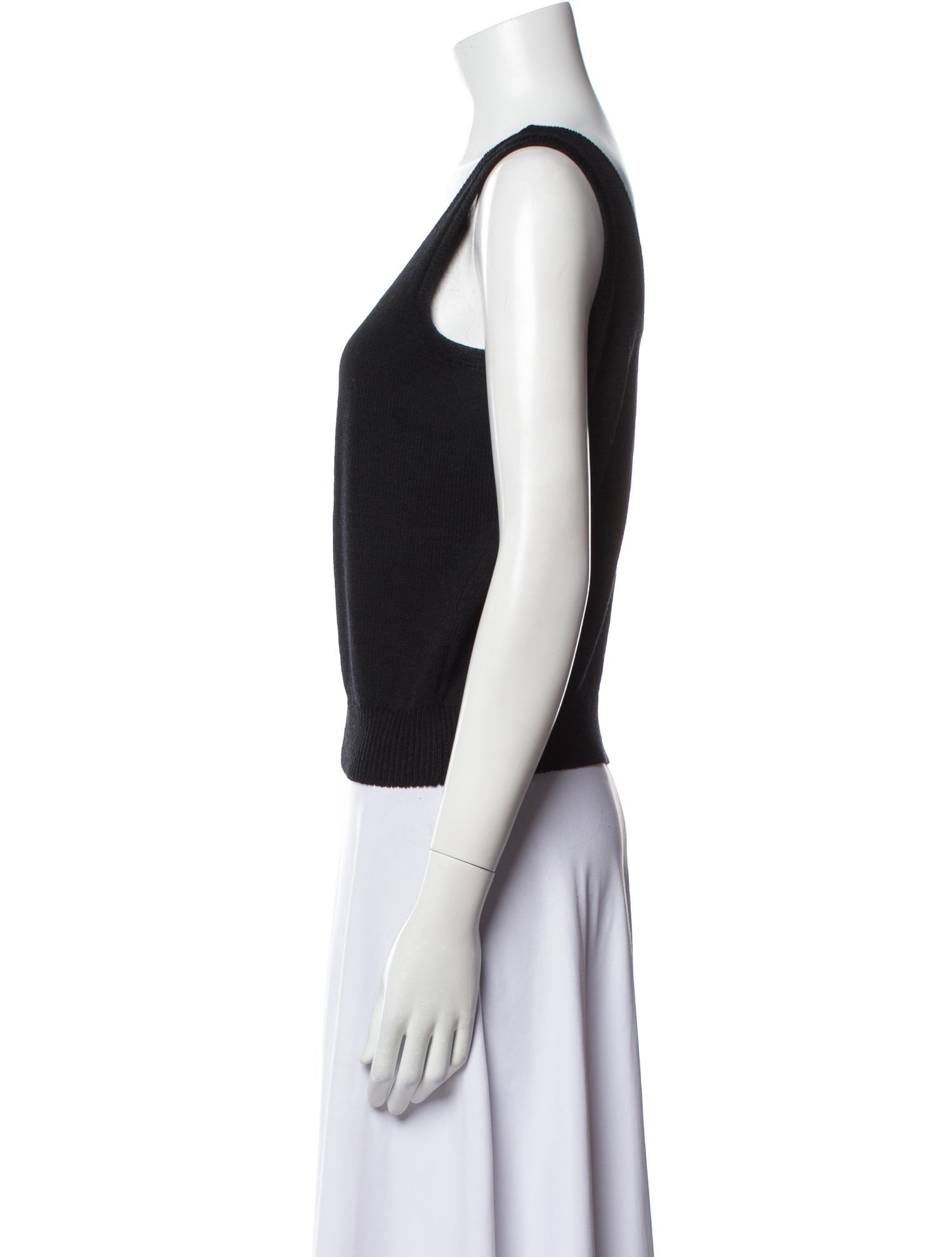 St. John Scoop Neck Sweater