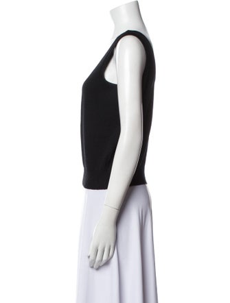 St. John Scoop Neck Sweater