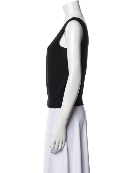 St. John Scoop Neck Sweater