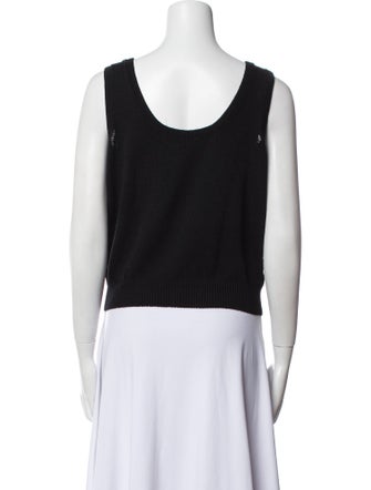 St. John Scoop Neck Sweater