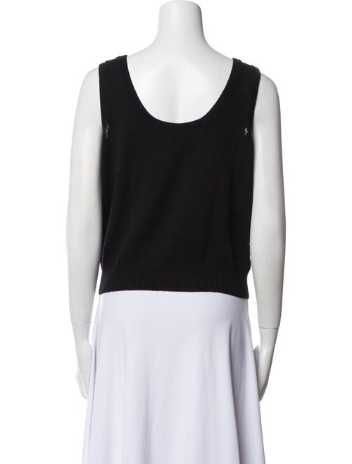 St. John Scoop Neck Sweater