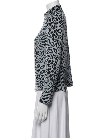 St. John Animal Print Evening Jacket