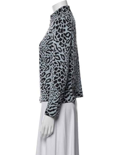 St. John Animal Print Evening Jacket