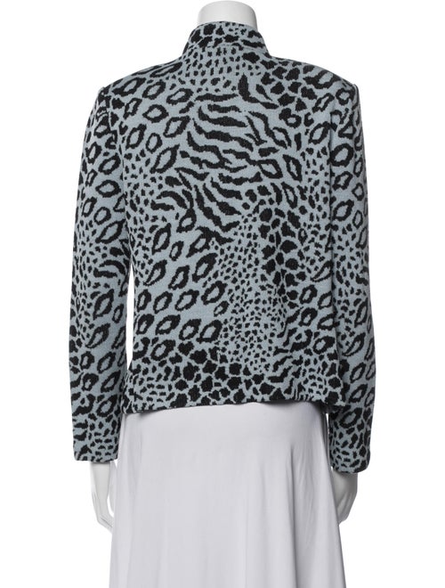 St. John Animal Print Evening Jacket