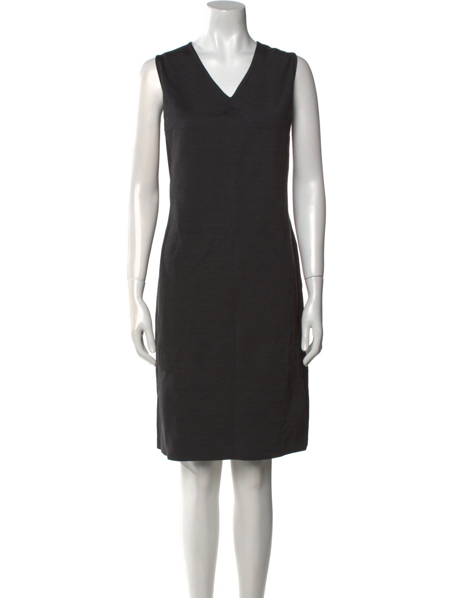St. John V-Neck Knee-Length Dress w/ Tags