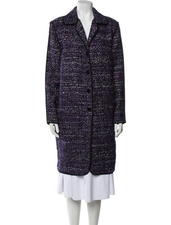 St. John Wool Striped Coat