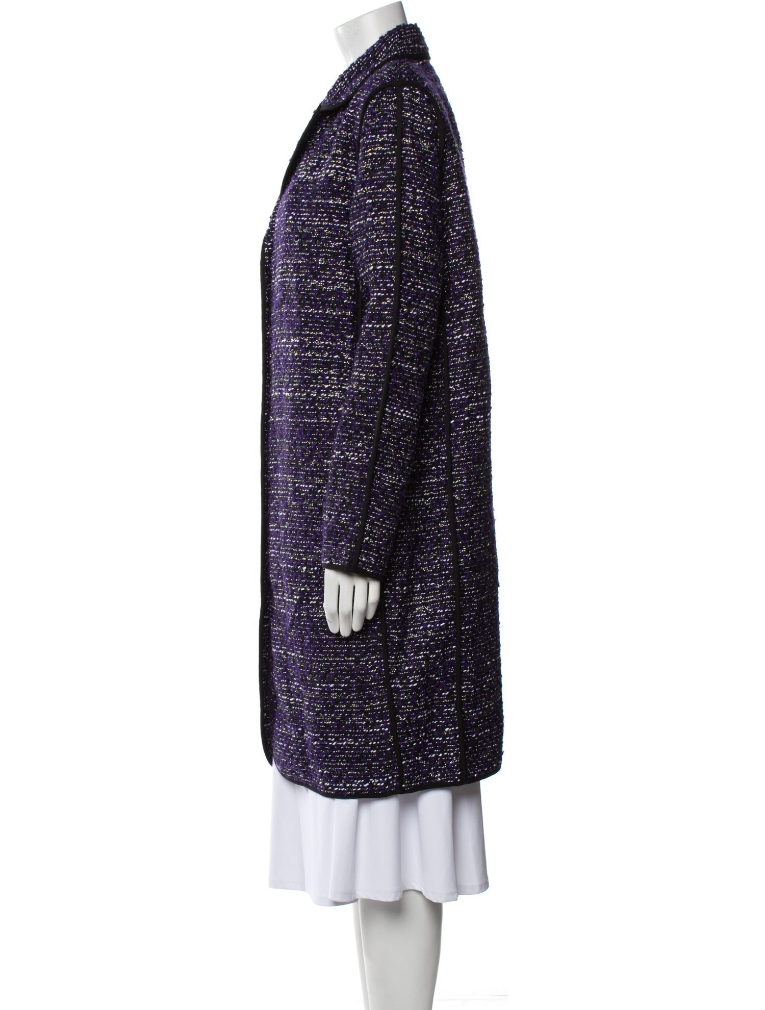 St. John Wool Striped Coat