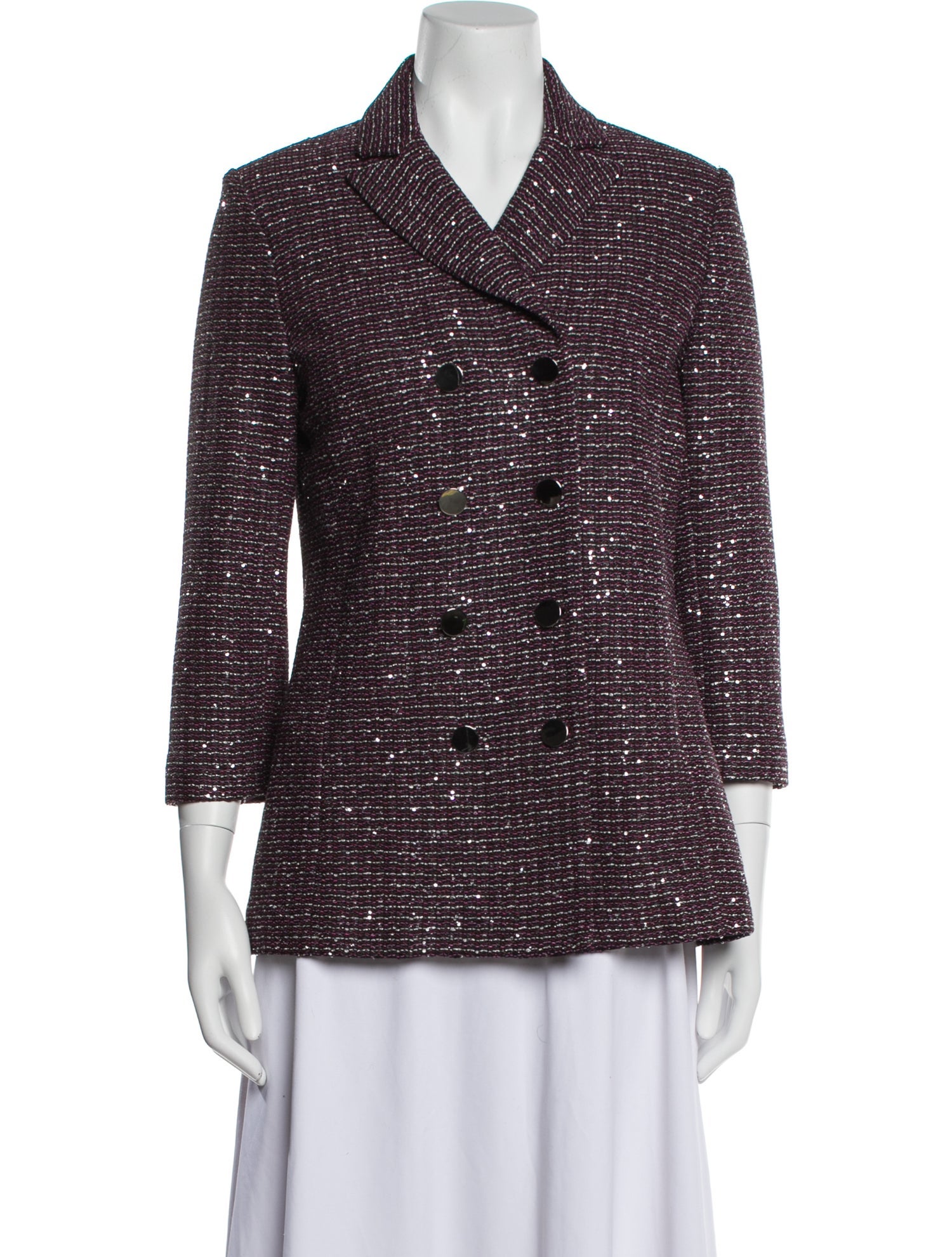 St. John Tweed Pattern Blazer w/ Tags