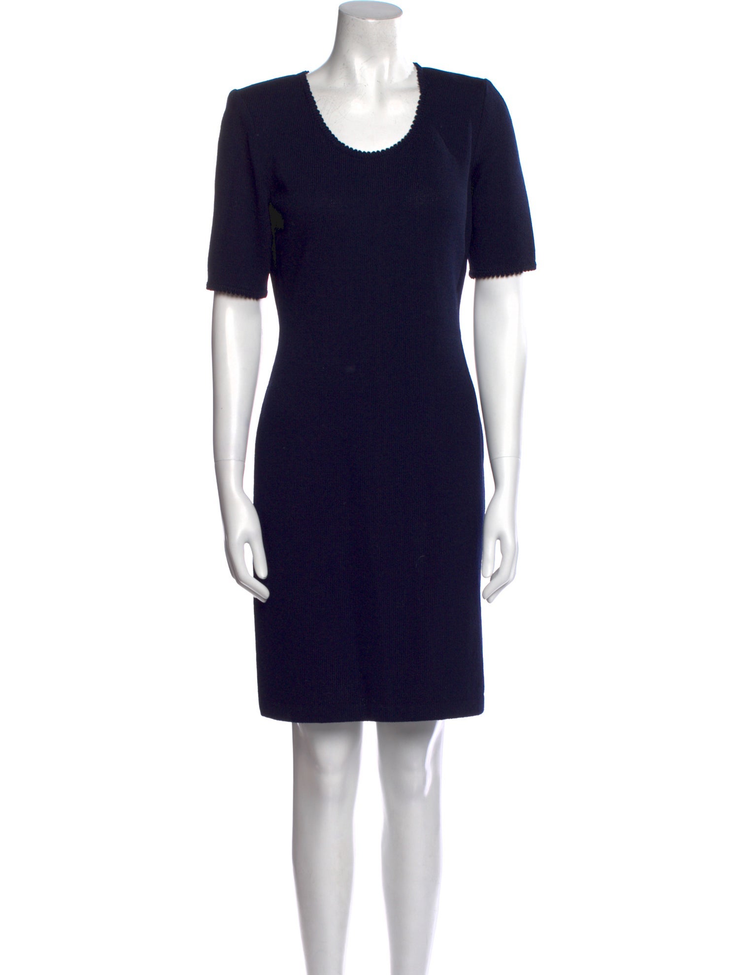 St. John Wool Mini Dress