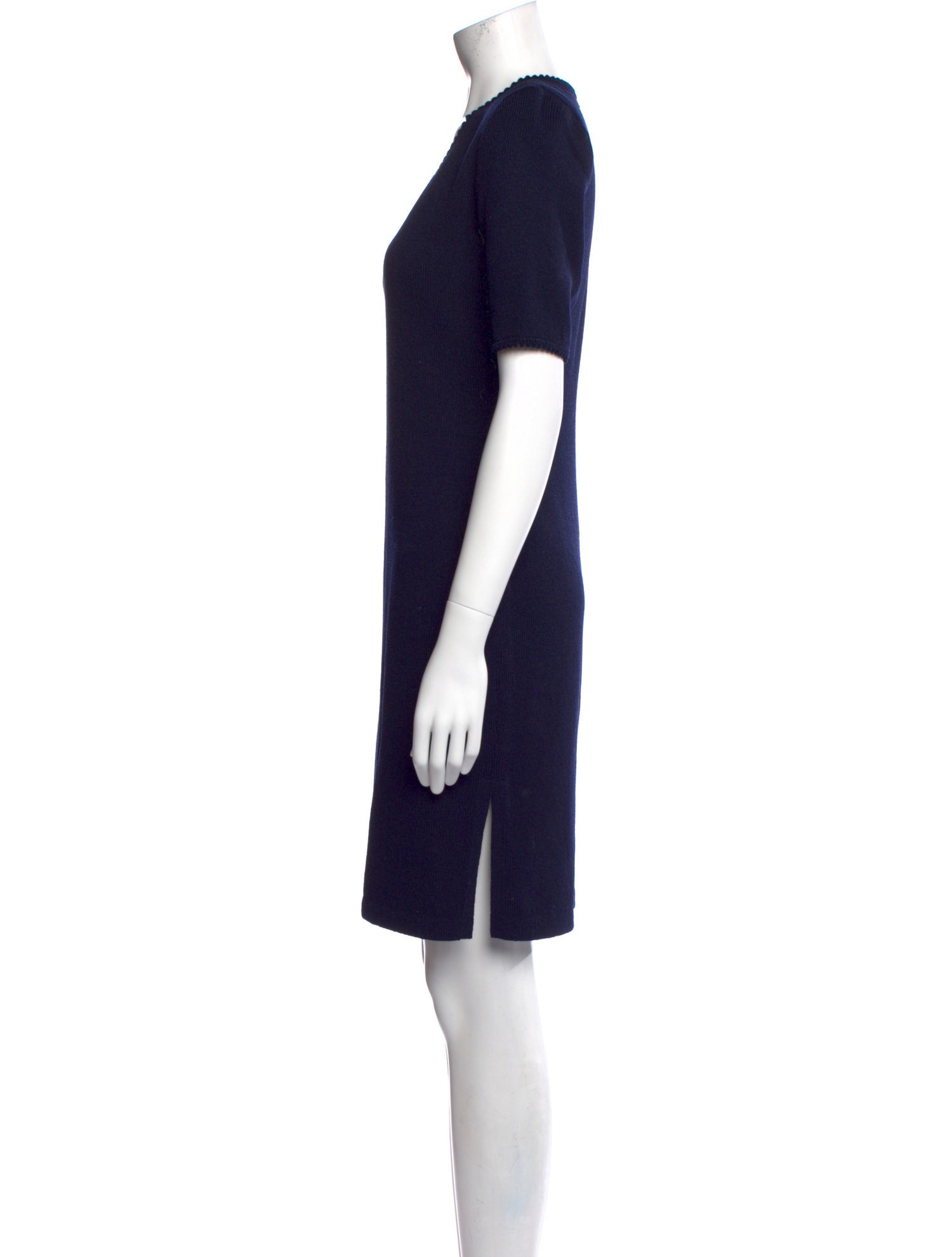 St. John Wool Mini Dress