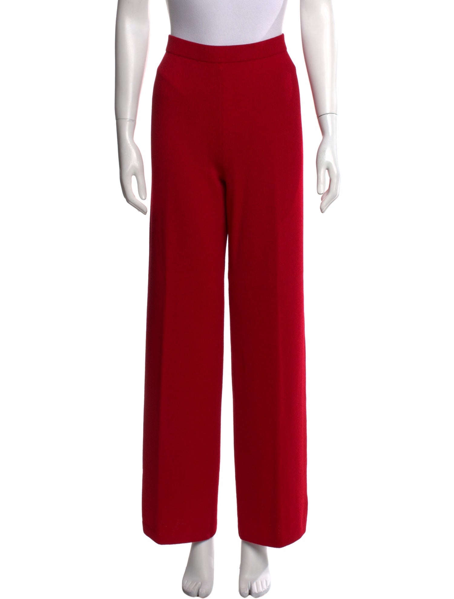 St. John Wool Wide Leg Pants