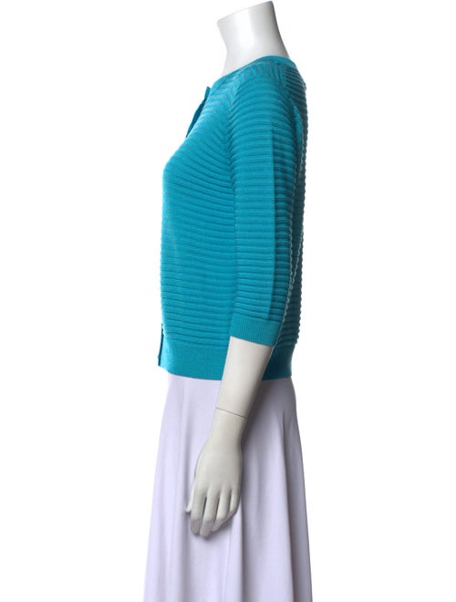 St. John Scoop Neck Sweater