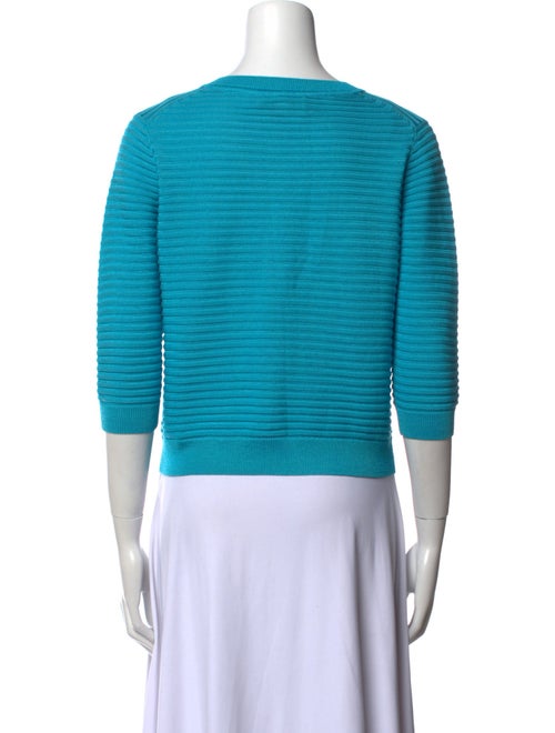St. John Scoop Neck Sweater