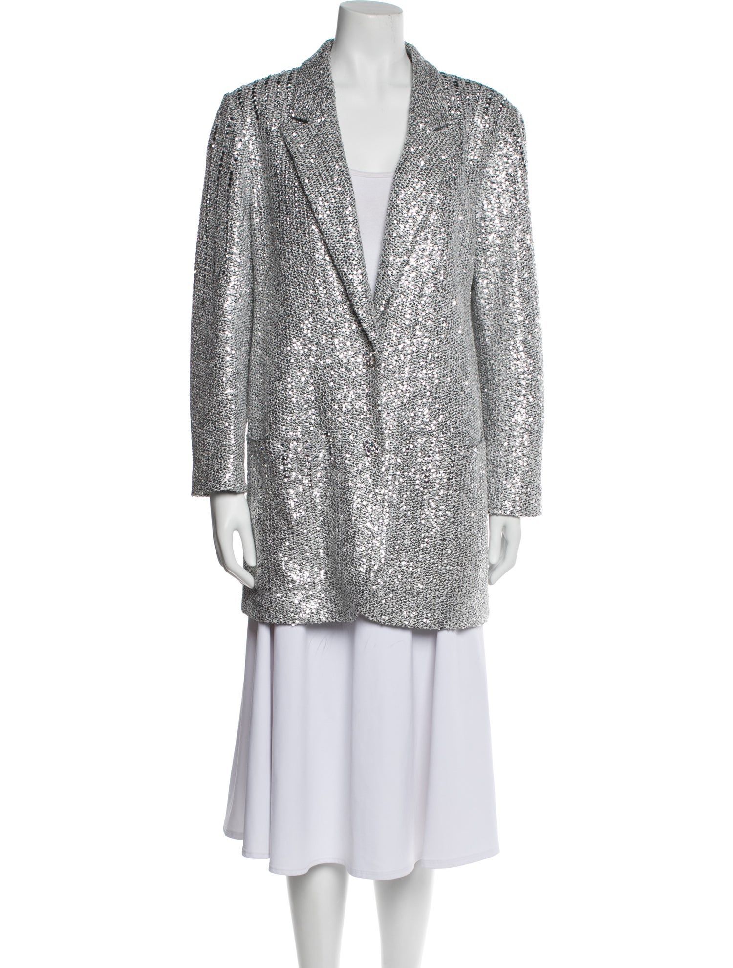 St. John Couture Printed Evening Jacket