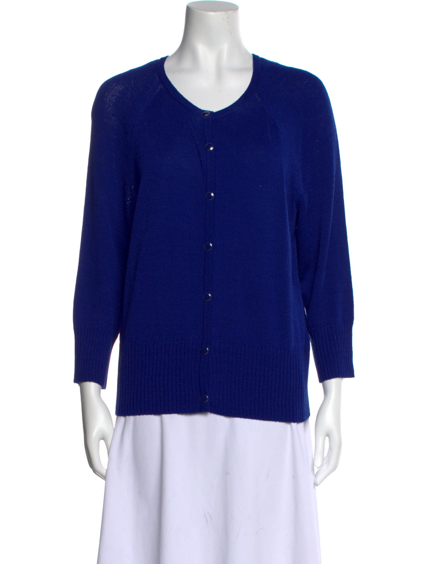 St. John Wool Scoop Neck Sweater