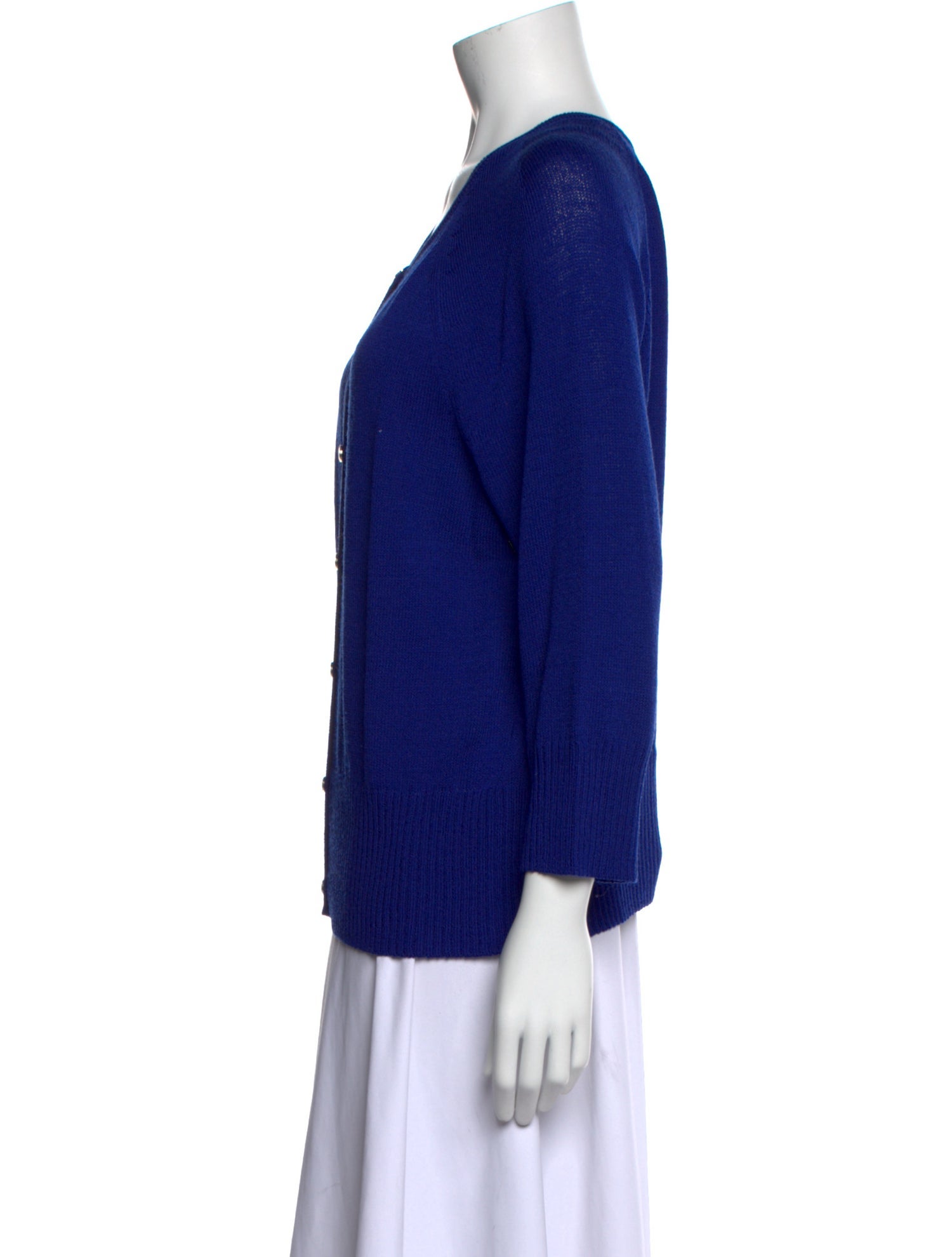 St. John Wool Scoop Neck Sweater