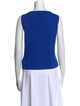 St. John Wool Scoop Neck Top