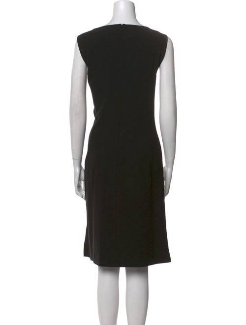 St. John Printed Knee-Length Dress